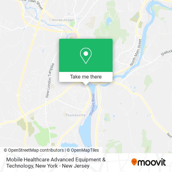 Mobile Healthcare Advanced Equipment & Technology map