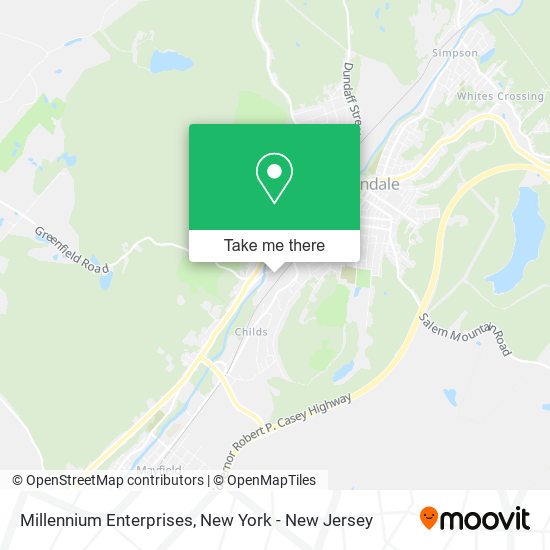 Millennium Enterprises map