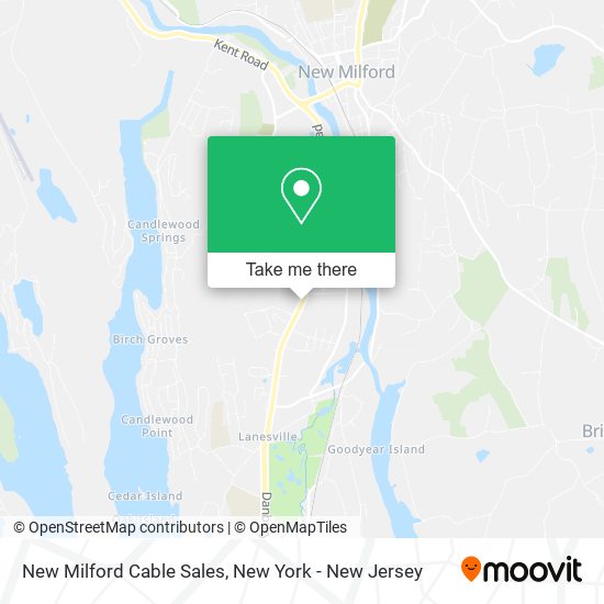 New Milford Cable Sales map