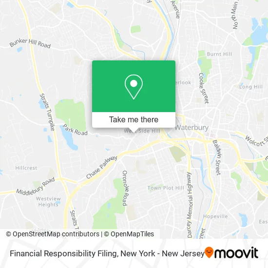 Financial Responsibility Filing map