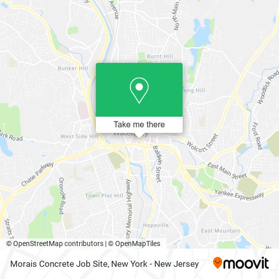 Morais Concrete Job Site map