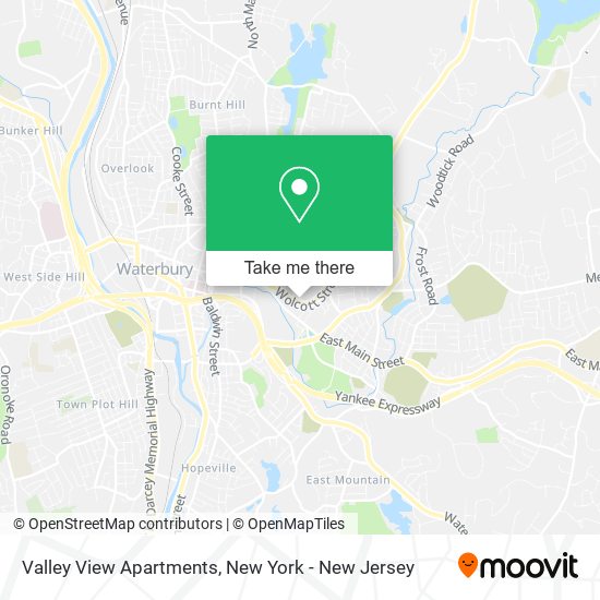 Mapa de Valley View Apartments