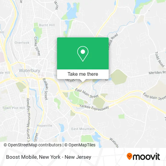 Boost Mobile map
