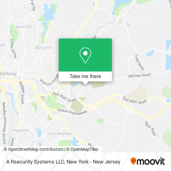 A Rsecurity Systems LLC map