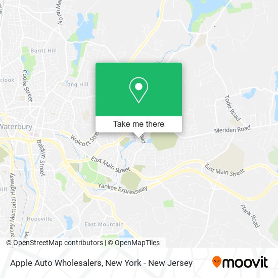 Apple Auto Wholesalers map