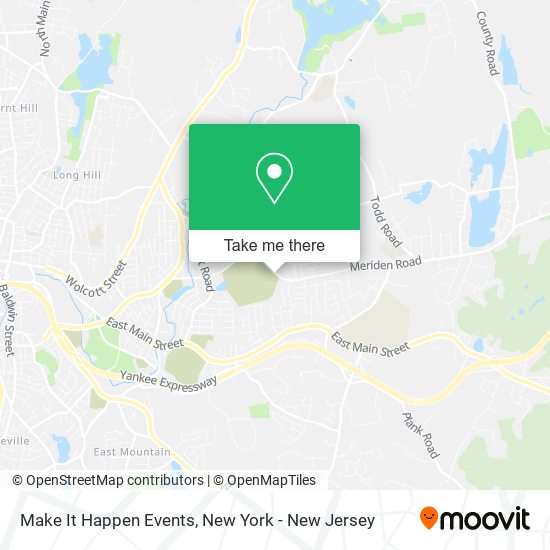 Make It Happen Events map