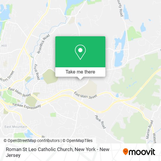 Roman St Leo Catholic Church map