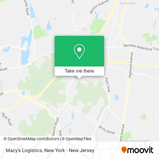 Macy's Logistics map