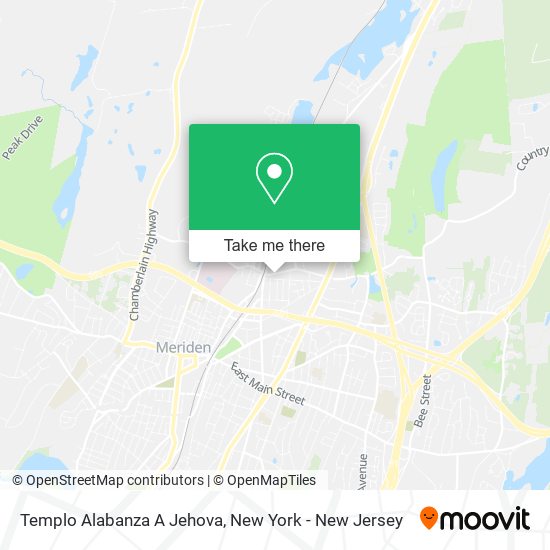 Templo Alabanza A Jehova map