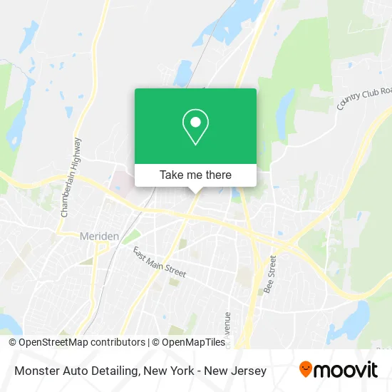 Monster Auto Detailing map