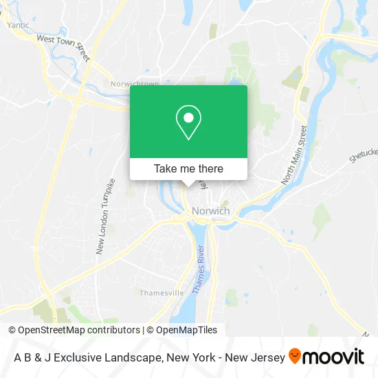 A B & J Exclusive Landscape map