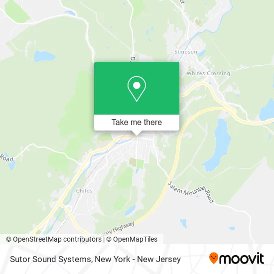 Sutor Sound Systems map