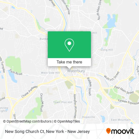 Mapa de New Song Church Ct