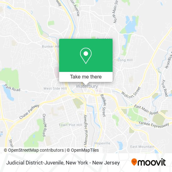Judicial District-Juvenile map
