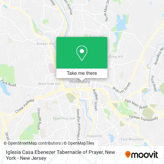 Mapa de Iglesia Casa Ebenezer Tabernacle of Prayer