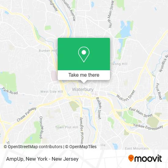 AmpUp map