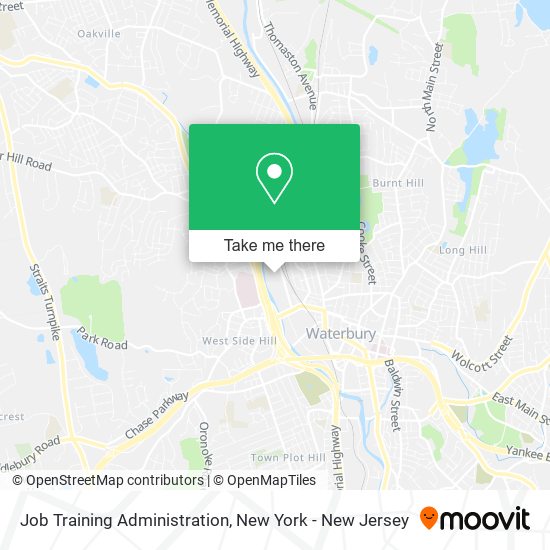 Mapa de Job Training Administration