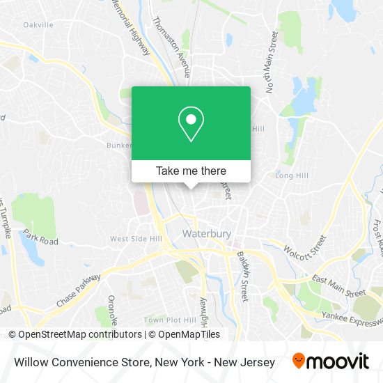 Willow Convenience Store map