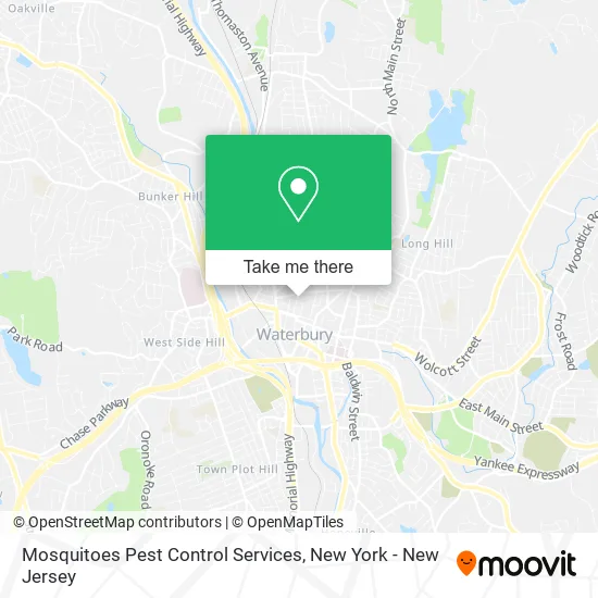 Mosquitoes Pest Control Services map