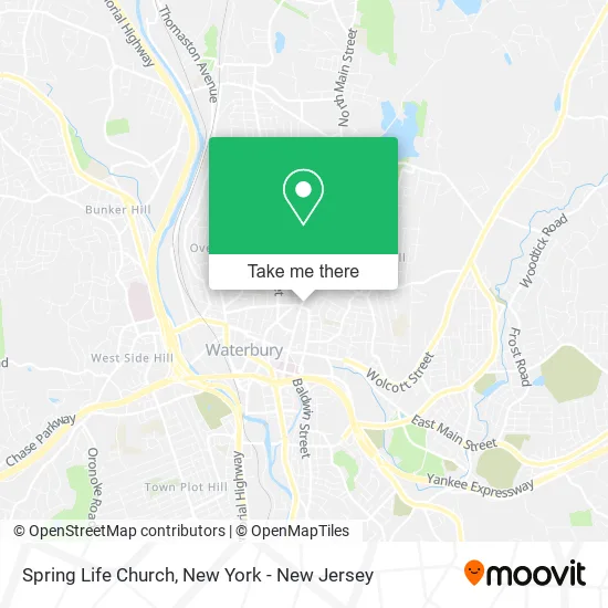 Spring Life Church map
