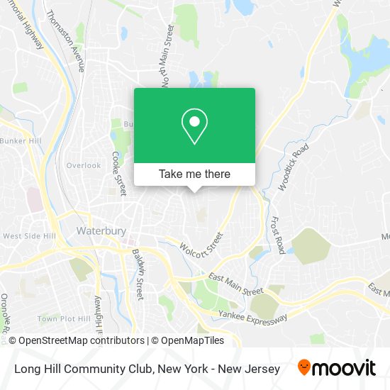 Long Hill Community Club map