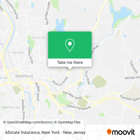 Allstate Insurance map