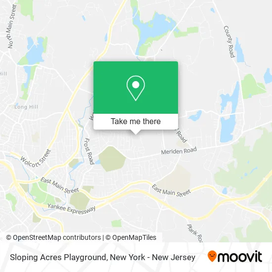 Sloping Acres Playground map