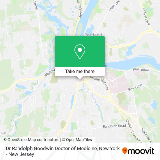 Dr Randolph Goodwin Doctor of Medicine map
