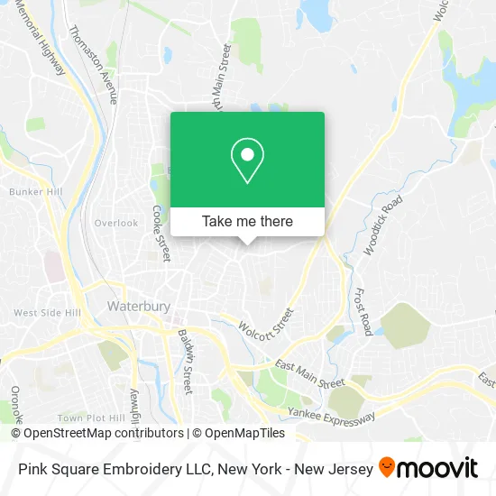 Pink Square Embroidery LLC map