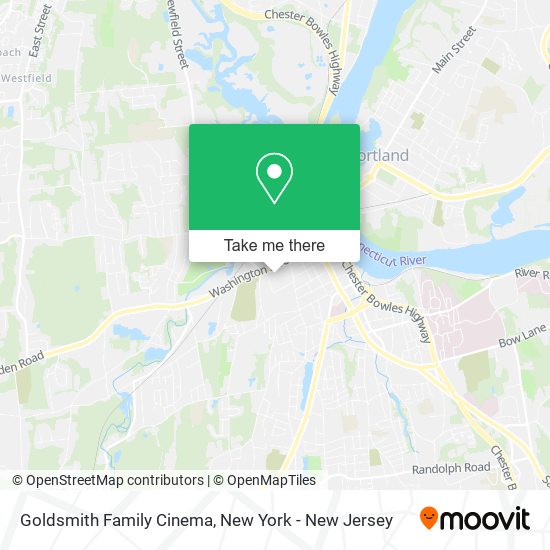 Goldsmith Family Cinema map