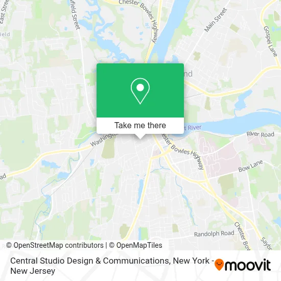 Central Studio Design & Communications map