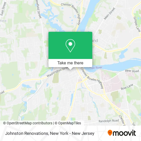 Johnston Renovations map