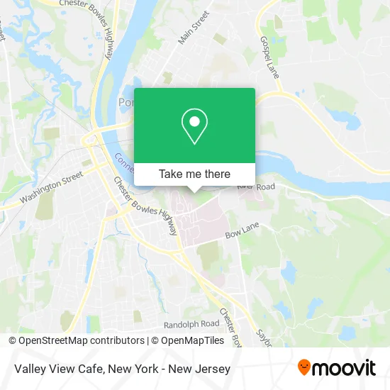 Valley View Cafe map