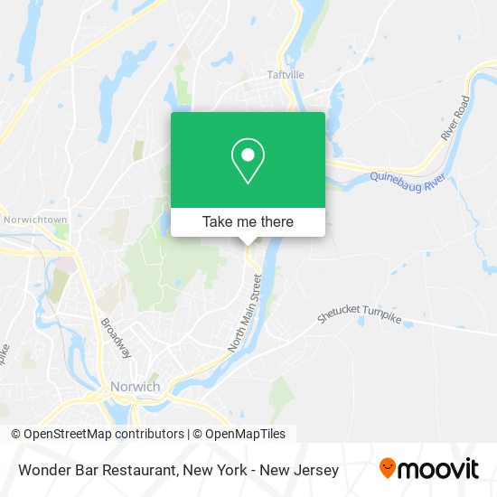 Mapa de Wonder Bar Restaurant