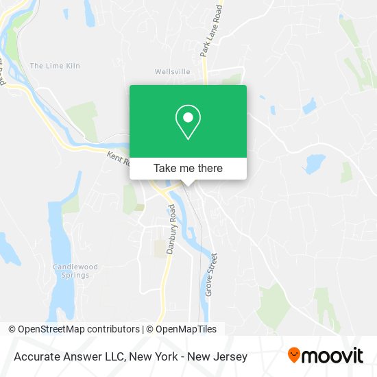 Mapa de Accurate Answer LLC