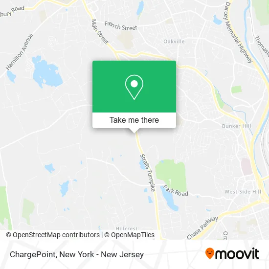 ChargePoint map