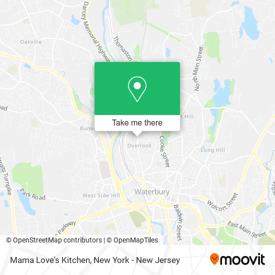 Mama Love's Kitchen map