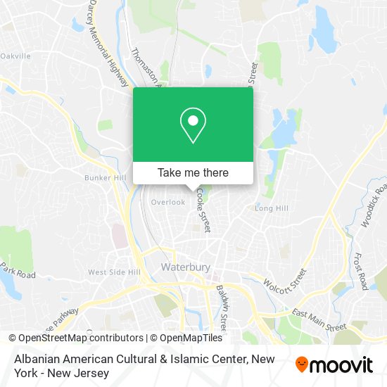 Mapa de Albanian American Cultural & Islamic Center