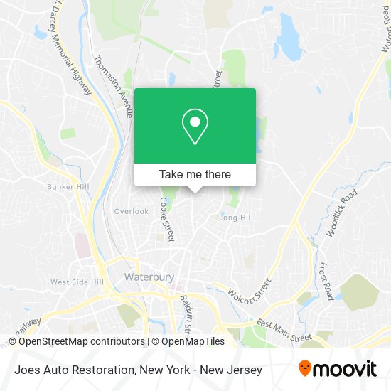 Joes Auto Restoration map