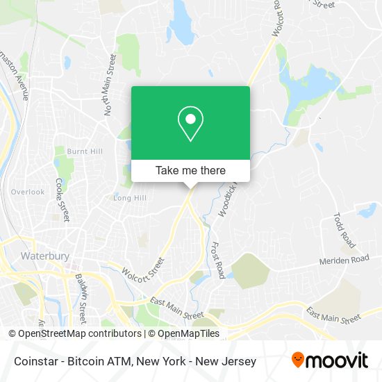 Mapa de Coinstar - Bitcoin ATM