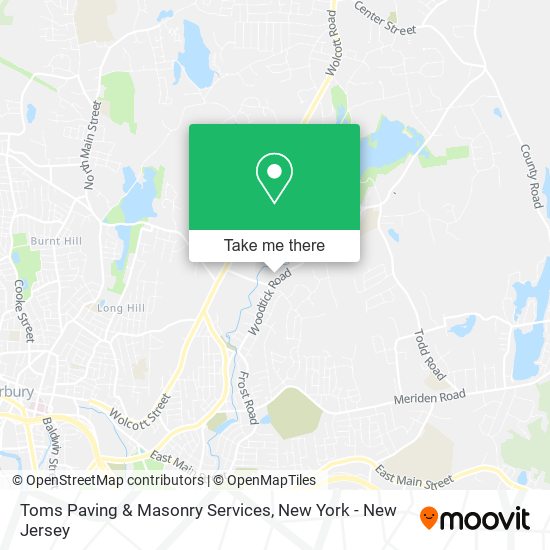 Toms Paving & Masonry Services map