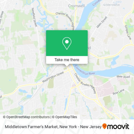 Mapa de Middletown Farmer's Market