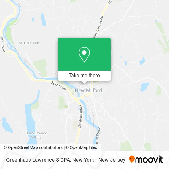 Greenhaus Lawrence S CPA map