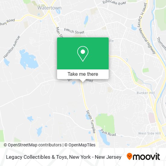 Mapa de Legacy Collectibles & Toys