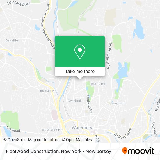 Mapa de Fleetwood Construction