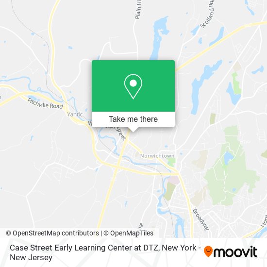 Case Street Early Learning Center at DTZ map