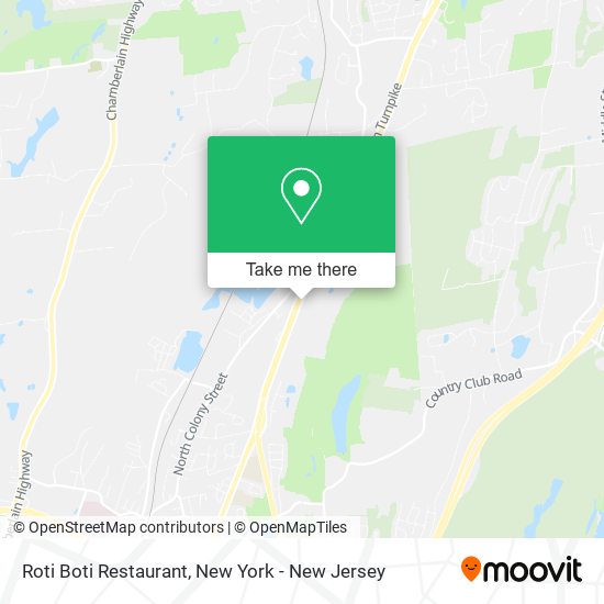 Mapa de Roti Boti Restaurant