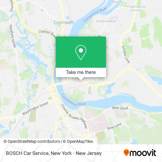 BOSCH Car Service map