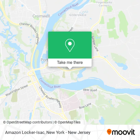 Amazon Locker-Isac map