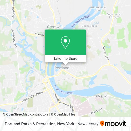 Portland Parks & Recreation map